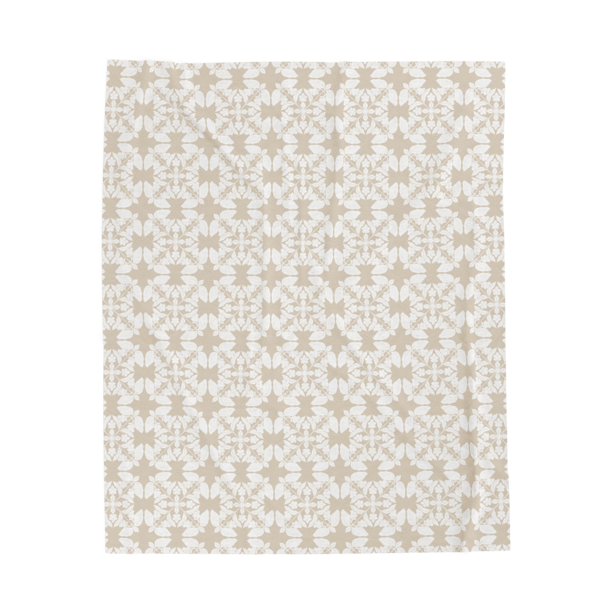 PRE ORDER: Kou Blanket (tan and white)