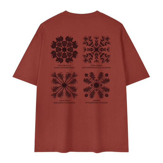 In My Native Hawaiian Plant Era (Hawaii Island) Oversized Shirt
