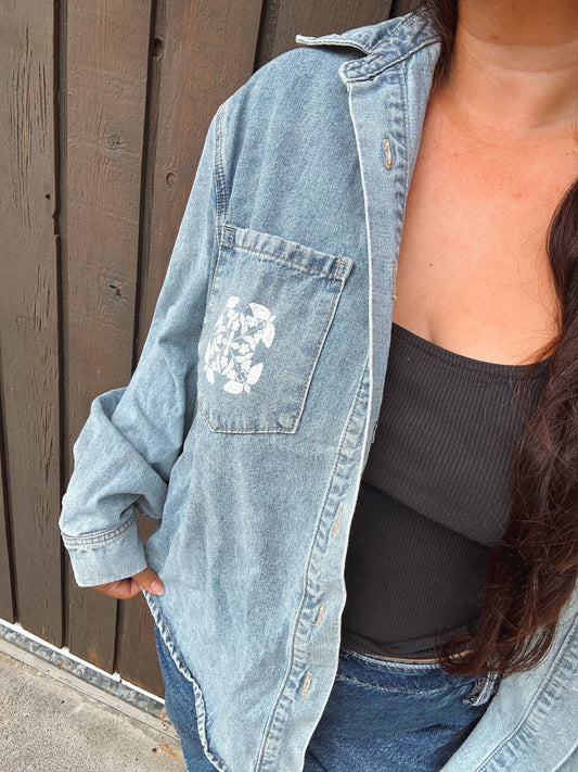 Kou Denim Button Down