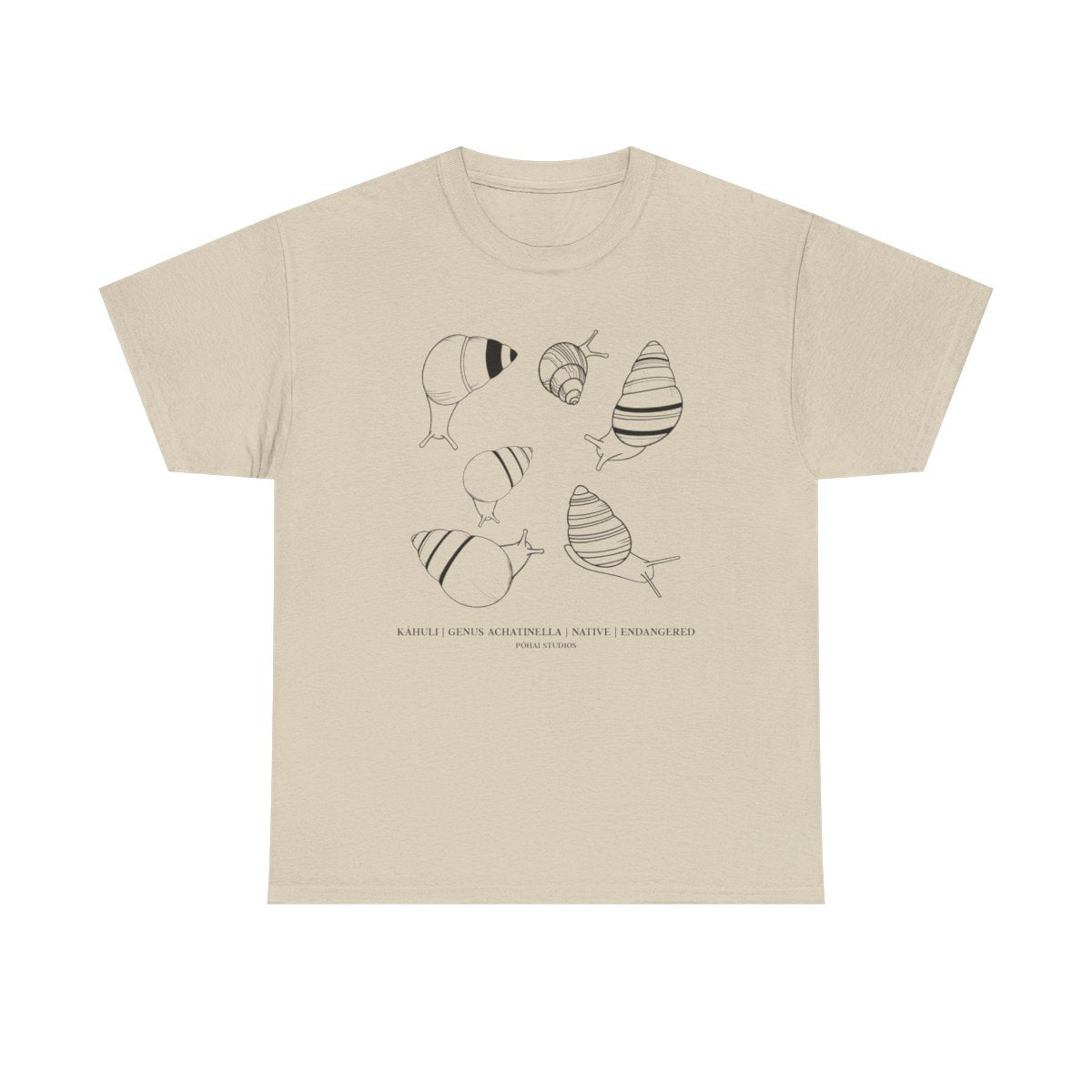 **PREORDER** Adult Kāhuli (Hawaiian Tree Snail) Shirt