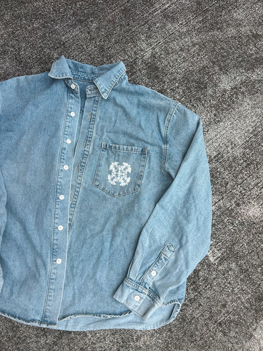 Kou Denim Button Down
