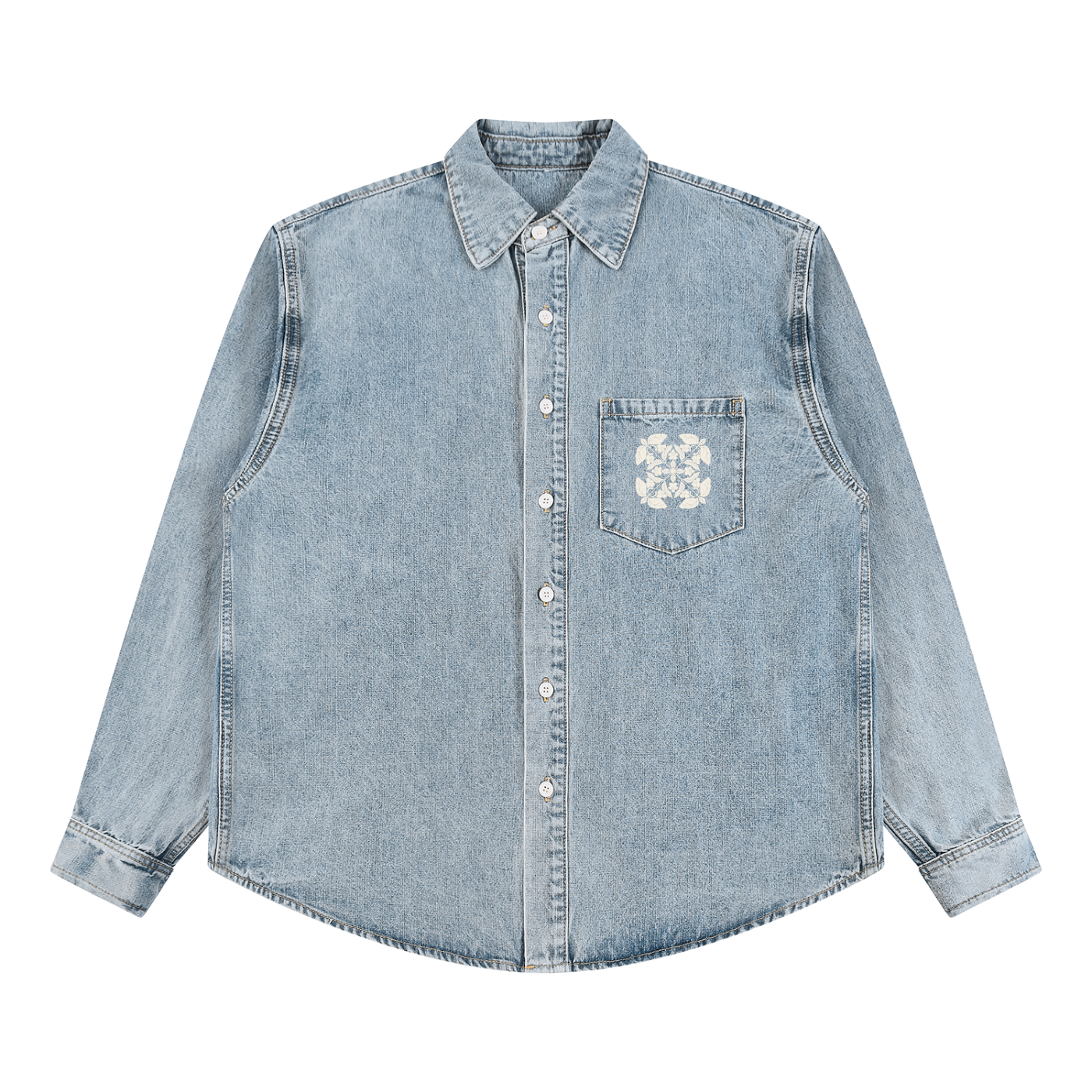 Kou Denim Button Down