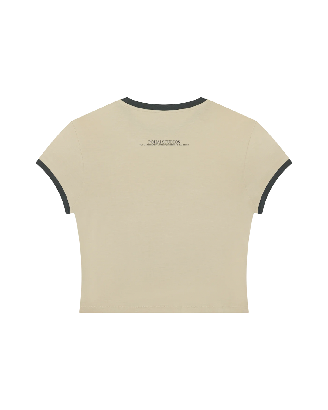 PREORDER Māla Tee in Charcoal Olonā